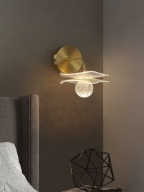 Light Luxury Bedroom Led Bedside Lamp