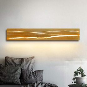 Wood Grain Color Wall Lamp Rotatable (Option: 30cm6W-Warm White)