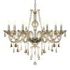8 Lights K9 Crystal Chandelier With Chains Elegant Crystal Ceiling Lamp Home Decor
